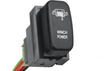 849 р. Кнопка ВКЛВЫКЛ, оранжевый, WINCH POWER MITSUBISHI РИФ rif22-1-5106005  с доставкой в г. Майкоп. Увеличить фотографию 1