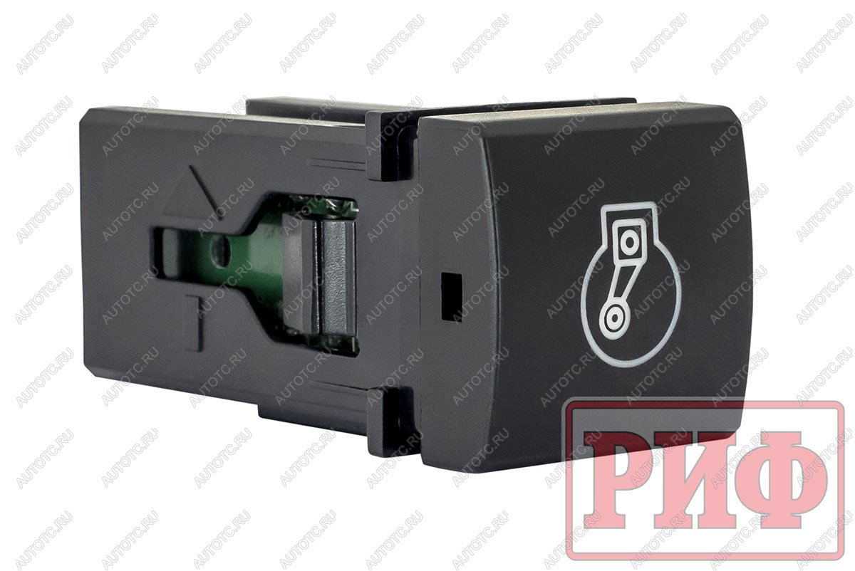989 р. Кнопка ВКЛВЫКЛ, голубой, COMPRESSOR TOYOTA 22x22 РИФ rif22-1-7111404  с доставкой в г. Майкоп