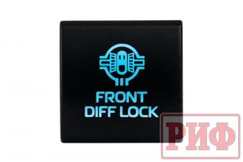 909 р. Кнопка ВКЛВЫКЛ, голубой, FRONT DIFF LOCK TOYOTA 22x22 РИФ rif22-1-7111504  с доставкой в г. Майкоп. Увеличить фотографию 3