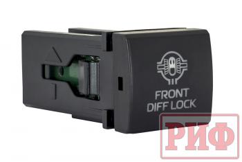 909 р. Кнопка ВКЛВЫКЛ, голубой, FRONT DIFF LOCK TOYOTA 22x22 РИФ rif22-1-7111504  с доставкой в г. Майкоп. Увеличить фотографию 1