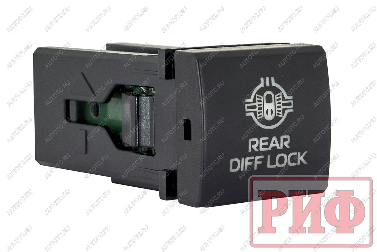 909 р. Кнопка ВКЛВЫКЛ, голубой, REAR DIFF LOCK TOYOTA 22x22 РИФ rif22-1-7111604  с доставкой в г. Майкоп