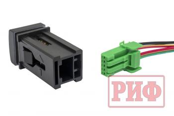 909 р. Кнопка ВКЛВЫКЛ, голубой, TOYOTA 22x22 (под гравировку) РИФ rif22-1-7112104  с доставкой в г. Майкоп. Увеличить фотографию 5