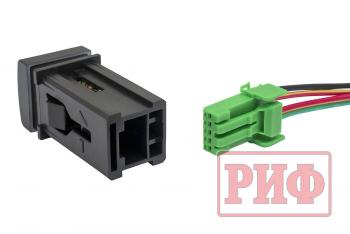 909 р. Кнопка ВКЛВЫКЛ, голубой, универсальная, TOYOTA 22x22 РИФ rif22-1-7112204  с доставкой в г. Майкоп. Увеличить фотографию 6