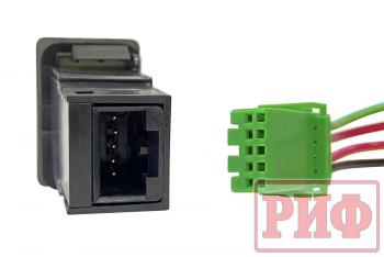 789 р. Кнопка ВКЛВЫКЛ, белый, BATTERY TOYOTA 32x22 РИФ rif22-1-1104304  с доставкой в г. Майкоп. Увеличить фотографию 5