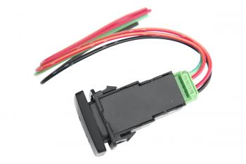 789 р. Кнопка ВКЛВЫКЛ, белый, WINCH POWER TOYOTA 32x22 РИФ rif22-1-1104504  с доставкой в г. Майкоп. Увеличить фотографию 2