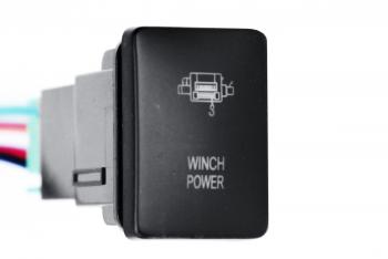 789 р. Кнопка ВКЛВЫКЛ, белый, WINCH POWER TOYOTA 32x22 РИФ rif22-1-1104504  с доставкой в г. Майкоп. Увеличить фотографию 1