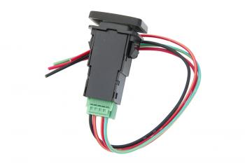 789 р. Кнопка ВКЛВЫКЛ, белый, TOYOTA 32x22 (под гравировку) РИФ rif22-1-1108804  с доставкой в г. Майкоп. Увеличить фотографию 2
