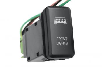 789 р. Кнопка ВКЛВЫКЛ, белый, FRONT LIGHTS TOYOTA 40x20 РИФ rif22-1-1104604  с доставкой в г. Майкоп. Увеличить фотографию 1