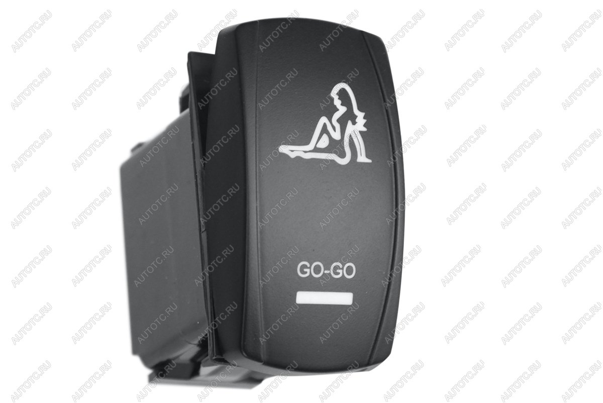 589 р. Переключатель ВКЛВЫКЛ, белый, GO-GO РИФ rif22-1-1102700  с доставкой в г. Майкоп