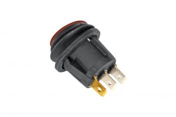 119 р. Переключатель ВКЛВЫКЛ, красный, круглый РИФ rif22-1-2106100  с доставкой в г. Майкоп. Увеличить фотографию 4