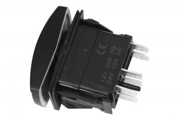 619 р. Переключатель ВКЛВКЛВЫКЛ, красный, СВЕТ НА КРЫШЕ РИФ rif22-1-2903800  с доставкой в г. Майкоп. Увеличить фотографию 2