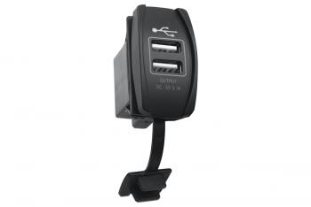 789 р. Розетка USB 3,1A дизайн Переключатель, с крышкой РИФ rif22-4-1008300  с доставкой в г. Майкоп. Увеличить фотографию 2
