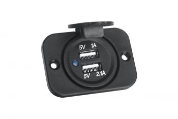 969 р. Розетка USB 3,1А c монтажной панелью РИФ rif22-4-1008800  с доставкой в г. Майкоп. Увеличить фотографию 2