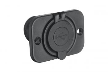 969 р. Розетка USB 3,1А c монтажной панелью РИФ rif22-4-1008800  с доставкой в г. Майкоп. Увеличить фотографию 1