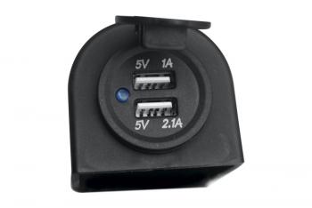 909 р. Розетка USB 3,1А в корпусе РИФ rif22-4-1008900  с доставкой в г. Майкоп. Увеличить фотографию 2