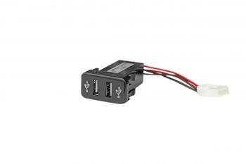 1 269 р. Розетка USB 3,1A для Toyota 40x20 РИФ rif22-4-1012900  с доставкой в г. Майкоп. Увеличить фотографию 1