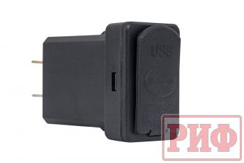 1 849 р. Розетка USB 2 QC 3.0 для Toyota 30x22х38 РИФ rif22-4-1013800  с доставкой в г. Майкоп. Увеличить фотографию 2