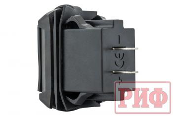 1 699 р. Розетка USB Type PD, QC 3.0 с вольтметром, синяя подсветка РИФ rif22-4-41480  с доставкой в г. Майкоп. Увеличить фотографию 3