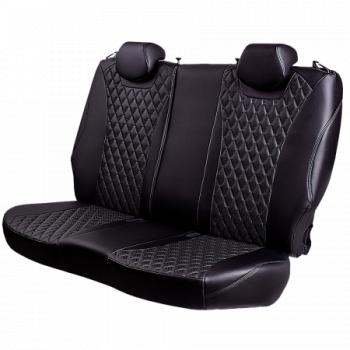 12 499 р. Комплект чехлов для сидений (ЦЗС Орегон) БАЙРОН ст БАЙРОН Lord Autofashion  Лада Нива 4х4  2121 (1977-2019) 3 дв. дорестайлинг (черный, вставка черная, строчка черная)  с доставкой в г. Майкоп. Увеличить фотографию 7