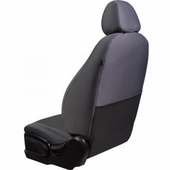 5 249 р. Комплект чехлов для сидений (ЦЗС Жаккард) Дублин Lord Autofashion  Лада нива 4х4  2131 (2014-2019) Урбан 3 дв. дорестайлинг (серый, вставка Сеул серая)  с доставкой в г. Майкоп. Увеличить фотографию 4