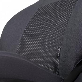 5 249 р. Комплект чехлов для сидений (ЦЗС Жаккард) Дублин Lord Autofashion  Лада нива 4х4  2131 (2014-2019) Урбан 3 дв. дорестайлинг (серый, вставка Сеул серая)  с доставкой в г. Майкоп. Увеличить фотографию 2