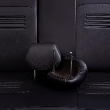 7 999 р. Комплект чехлов для сидений (ЦЗС 2Г Илана+Орегон) ТУРИН СТ Lord Autofashion  Lifan Smily  320 хэтчбэк (2010-2016) дорестайлинг (черный, вставка черная, строчка черная)  с доставкой в г. Майкоп. Увеличить фотографию 8