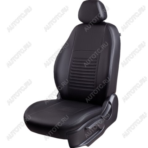 7 999 р. Комплект чехлов для сидений (ЦЗС 2Г Илана+Орегон) ТУРИН СТ Lord Autofashion  Lifan Smily  320 хэтчбэк (2010-2016) дорестайлинг (черный, вставка черная, строчка черная)  с доставкой в г. Майкоп