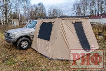 29 679 р. Стенки к автомобильной маркизе РИФ 2,13Х2.5 м Black Out РИФ rifan5306-2025v  с доставкой в г. Майкоп. Увеличить фотографию 4