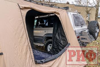 26 879 р. Стенки к автомобильной маркизе РИФ 2.5Х2.5 м Black Out РИФ rifan5306-2525c  с доставкой в г. Майкоп. Увеличить фотографию 11