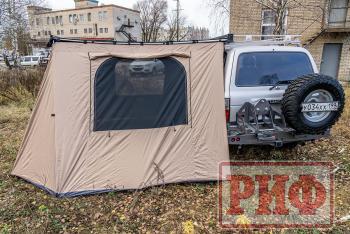 26 879 р. Стенки к автомобильной маркизе РИФ 2.5Х2.5 м Black Out РИФ rifan5306-2525c  с доставкой в г. Майкоп. Увеличить фотографию 7