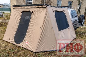 26 879 р. Стенки к автомобильной маркизе РИФ 2.5Х2.5 м Black Out РИФ rifan5306-2525c  с доставкой в г. Майкоп. Увеличить фотографию 6