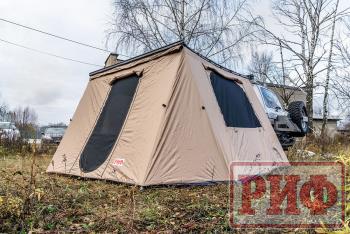 26 879 р. Стенки к автомобильной маркизе РИФ 2.5Х2.5 м Black Out РИФ rifan5306-2525c  с доставкой в г. Майкоп. Увеличить фотографию 3