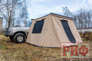 26 879 р. Стенки к автомобильной маркизе РИФ 2.5Х2.5 м Black Out РИФ rifan5306-2525c  с доставкой в г. Майкоп. Увеличить фотографию 2