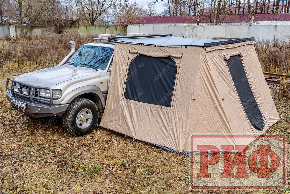 26 879 р. Стенки к автомобильной маркизе РИФ 2.5Х2.5 м Black Out РИФ rifan5306-2525c  с доставкой в г. Майкоп