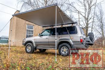 29 999 р. Маркиза автомобильная РИФ 2,13х2,5 м полуавтомат (винил) темно-серая РИФ rif5306-2025v  с доставкой в г. Майкоп. Увеличить фотографию 19
