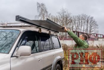 29 999 р. Маркиза автомобильная РИФ 2,13х2,5 м полуавтомат (винил) темно-серая РИФ rif5306-2025v  с доставкой в г. Майкоп. Увеличить фотографию 15