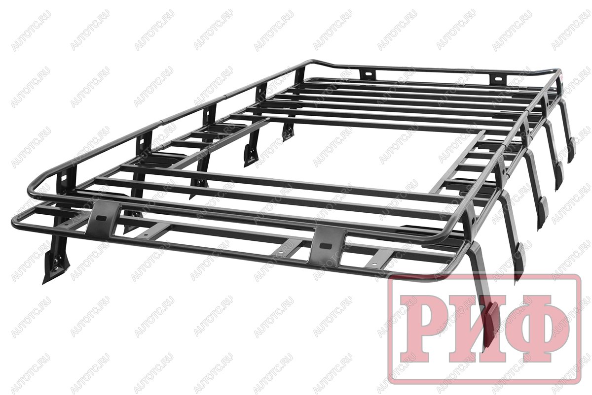67 939 р. Багажник экспедиционный (корзина) РИФ 1500х2750 мм для ГАЗ Соболь (с люком)  rifgaz-roof3  с доставкой в г. Майкоп