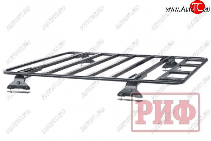 28 909 р. Багажник экспедиционный платформа 1200х1400 мм РИФ Toyota Hilux AN10,AN20 дорестайлинг (2004-2008)  с доставкой в г. Майкоп