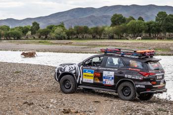 43 879 р. Багажник экспедиционный (корзина) РИФ 1200х2100 мм для Toyota Fortuner 2015+  riffrt-roof1  с доставкой в г. Майкоп. Увеличить фотографию 7