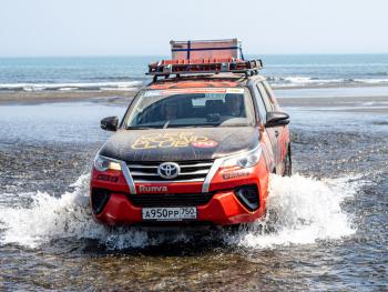 43 879 р. Багажник экспедиционный (корзина) РИФ 1200х2100 мм для Toyota Fortuner 2015+  riffrt-roof1  с доставкой в г. Майкоп. Увеличить фотографию 5