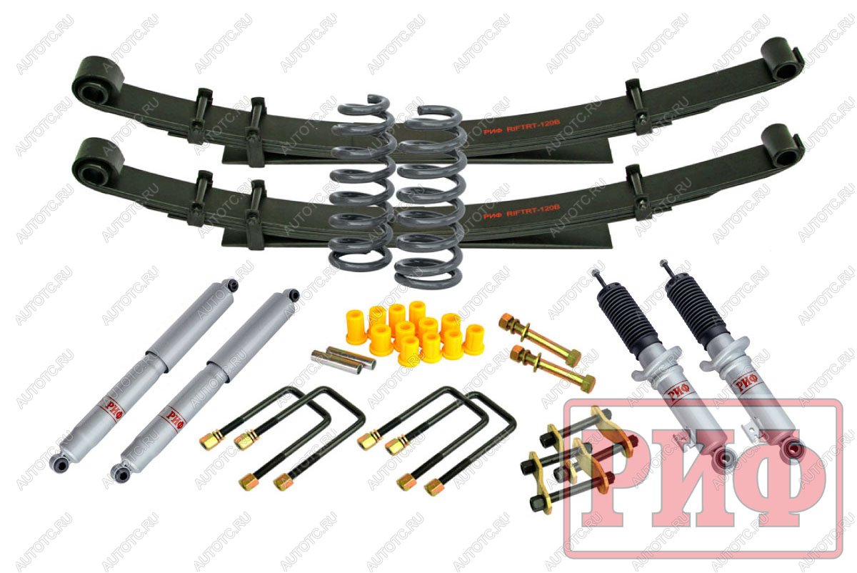 85 559 р. Лифт-комплект РИФ газовый Mitsubishi L200 2005-2015 лифт 30 мм мягкий  rif-trt-a-g  с доставкой в г. Майкоп