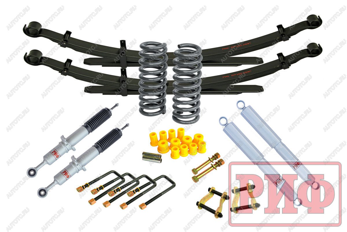 98 759 р. Лифт-комплект РИФ газовый Toyota Hilux 2005-2014, Sollers ST6, Jac T6 лифт 45 мм жесткий  rif-vig-c-g  с доставкой в г. Майкоп