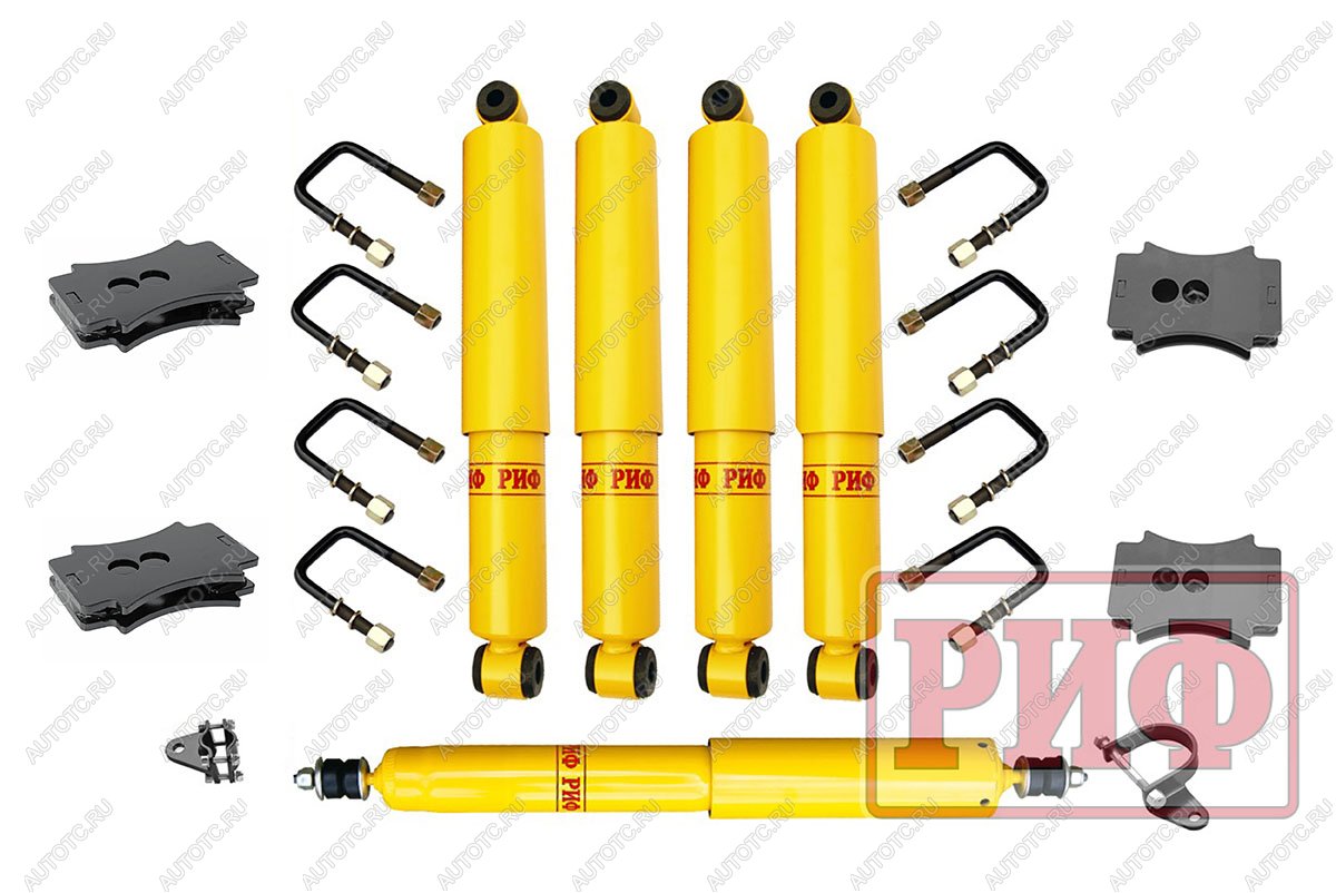52 879 р. Лифт-комплект РИФ для ГАЗ Соболь 2018+ 30 мм  rif-gaz-2-18  с доставкой в г. Майкоп
