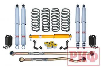 115 269 р. Лифт-комплект РИФ газовый для Toyota Land Cruiser 80105 лифт 50 мм мягкий  rif-tlc80-b-g  с доставкой в г. Майкоп. Увеличить фотографию 1