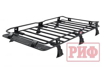43 449 р. Багажник экспедиционный (корзина) РИФ 1350x2100 мм Toyota Land Cruiser 78 (высота крепежа 199 мм)  rif070-roof  с доставкой в г. Майкоп. Увеличить фотографию 1