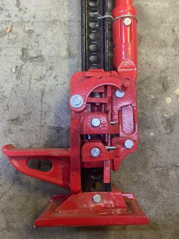 7 199 р. Домкрат реечный Farm Jack 150 см 3 т усиленный (уценка)  hs-m004-r_u  с доставкой в г. Майкоп. Увеличить фотографию 3