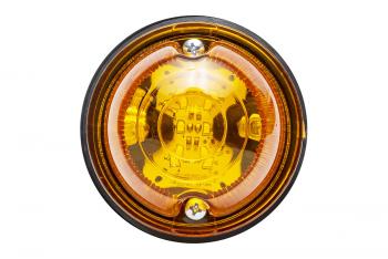 399 р. Повторитель поворота УАЗ на светодиодах (жёлтый рассеиватель) 6LED-12V  уп102-ж  с доставкой в г. Майкоп. Увеличить фотографию 2