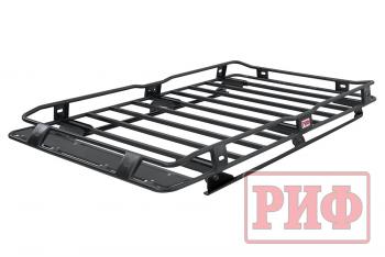 43 879 р. Багажник экспедиционный (корзина) РИФ 1200х2100 мм для Toyota Land Cruiser Prado 120  rif120-roof1  с доставкой в г. Майкоп. Увеличить фотографию 1