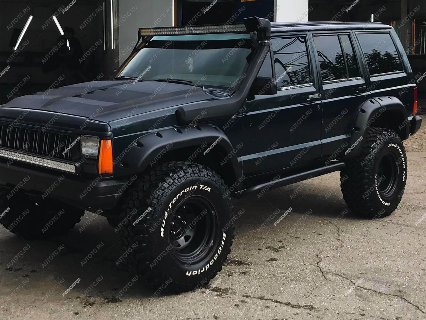 21 449 р. Расширители колёсных арок JEEP CHEROKEE XJ  jc  с доставкой в г. Майкоп