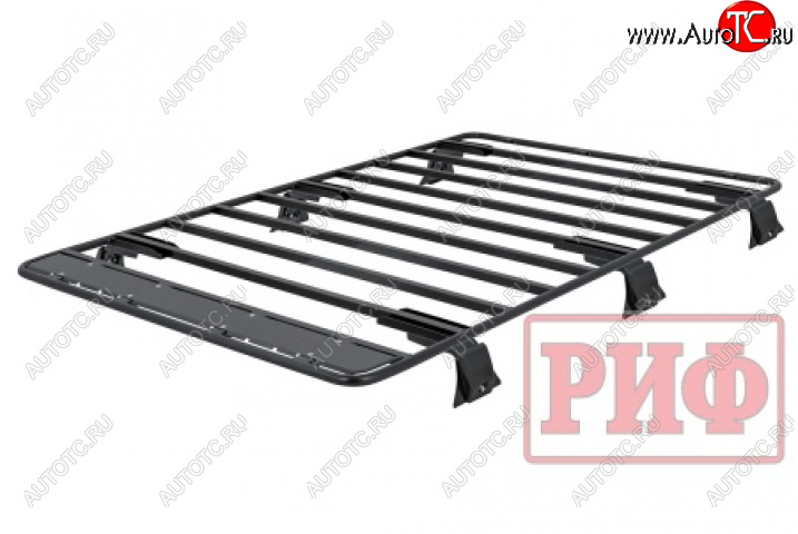 35 949 р. Багажник экспедиционный платформа 1200x2100 мм РИФ Toyota Land Cruiser 80 (1989-1997)  с доставкой в г. Майкоп
